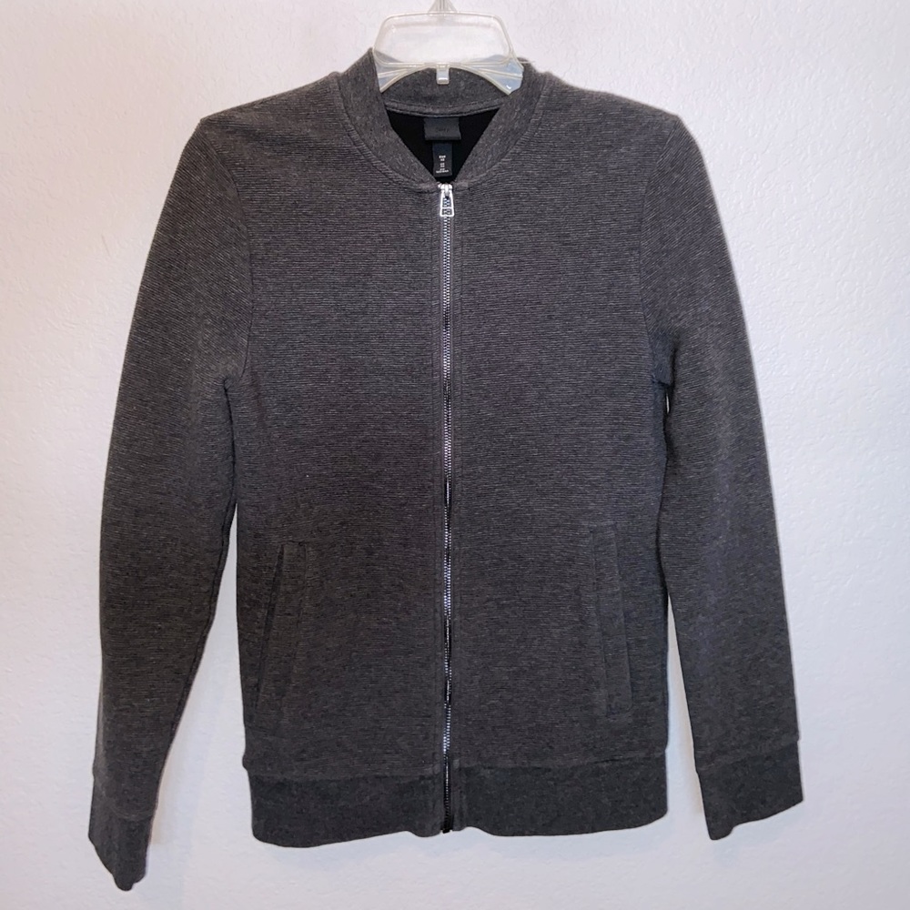 H&M Grey Bomber Jacket